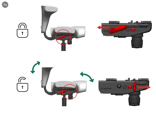 Verrouillage du mécanisme de mouvement de la HÅG Capisco pour une position d’assise fixe