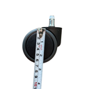 Wielen RH, Ø65 mm voor harde vloeren