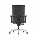 Se7en Premium Celeste LX282 - zwarte uitvoering stof Lucia achteraanzicht