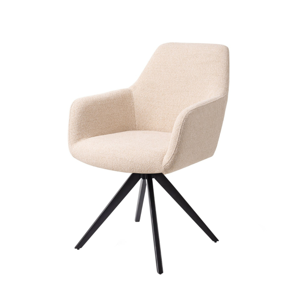 Chaise Hiroo – 4 pieds métal pivotant (turn)