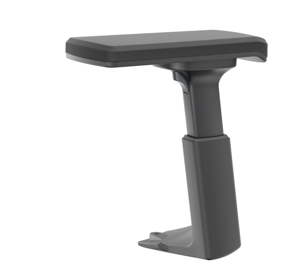 Accoudoir 4D Interstuhl Pure pièce de rechange (simple, droit)