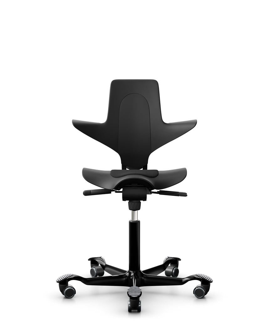 HAG Capisco Puls 8010 Black fabric Xtreme EXR009