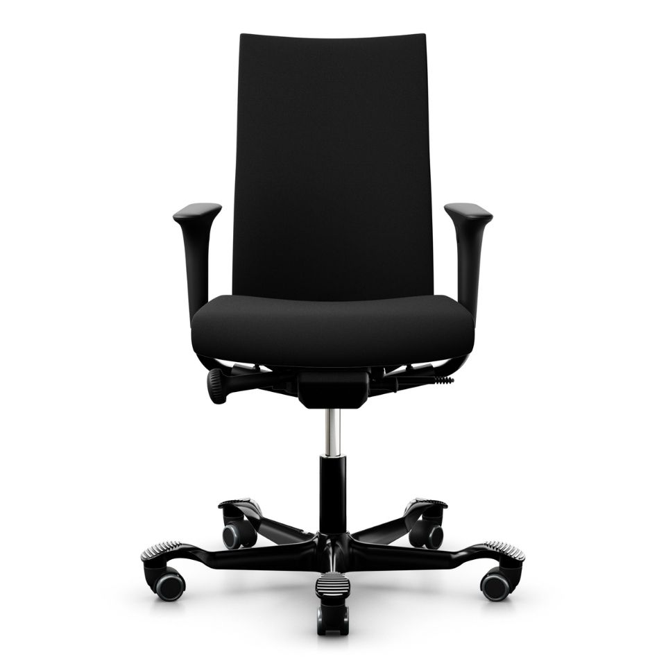 HAG Creed 6006 Noir Tissu Xtreme EXR009 Havana avec accoudoirs 3D Promo