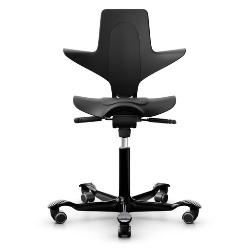 HAG Capisco Puls 8010 Black Faux Leather PUxx 21.5816