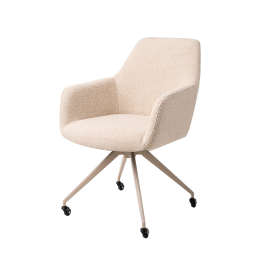 Hiroo stoel – 4-poots met wielen (glide)