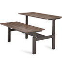 Flex 3+ bench bureau assis-debout pour 2 personnes avec piètement en T