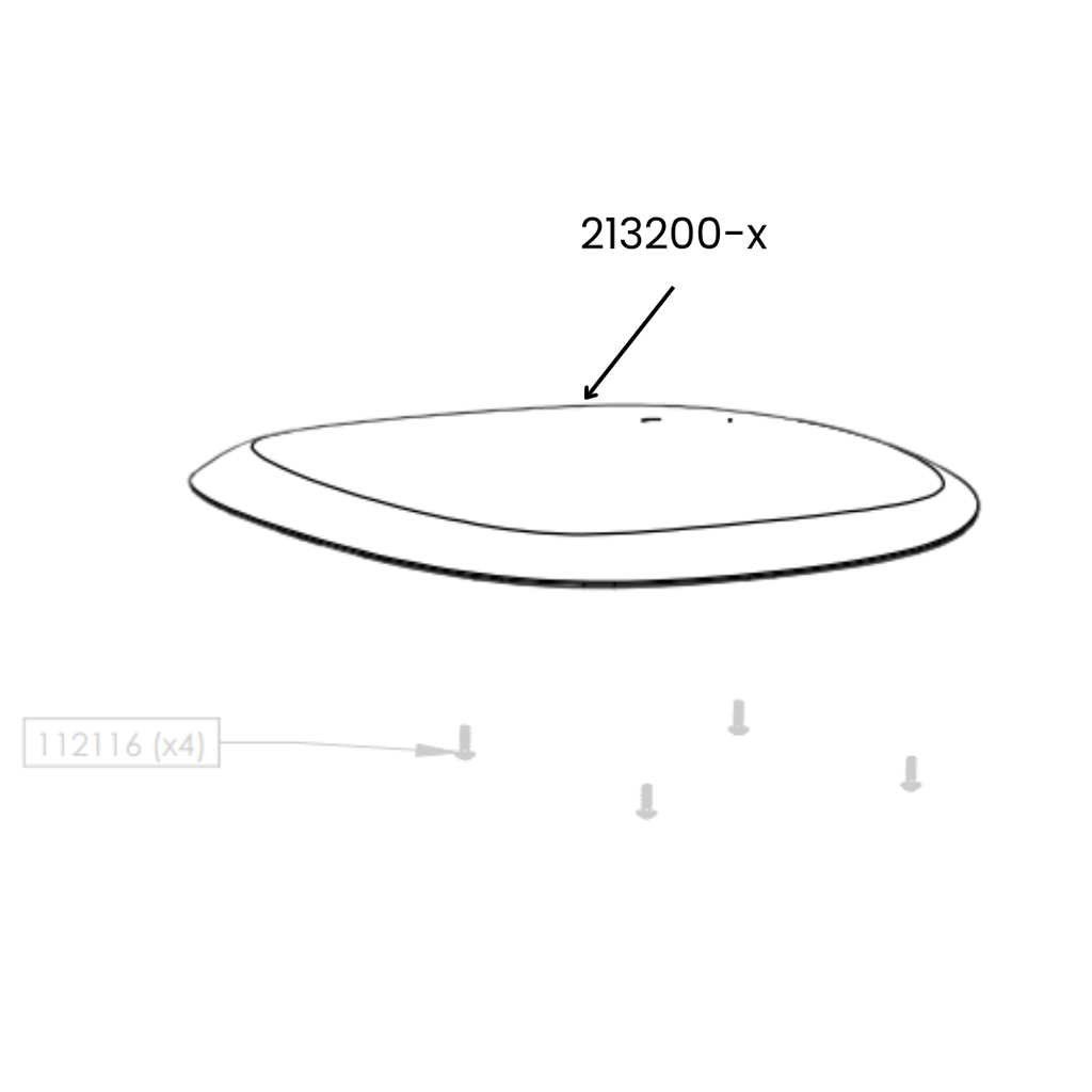 HAG Tion plastic seat shell art. 213200-x