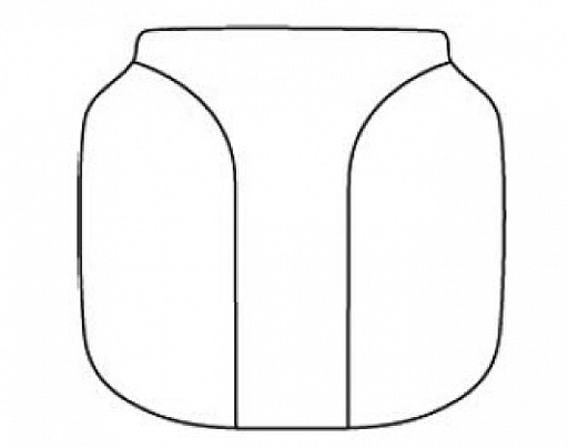 RH Logic optie: XL Zitting